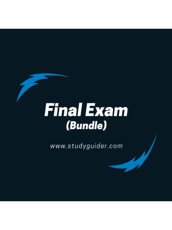 MKT 315 Topic 8 Final Exam (Bundle)